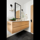 Trueliving Multicolor Vanity Wash Basin with Cabinet for Bathroom (Standard (Between 20-40 In Width, 30-40 In Height)