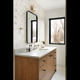 Trueliving Modern Multicolor Vanity Wash Basin with Cabinet for Bathroom (Standard (Between 20-40 In Width, 30-40 In Height)