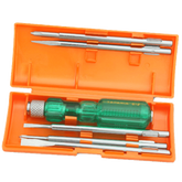 Trueliving_Screw Driver Sets with Neon Bulbs 6.0 x 0.8, 3.5 x 0.5, PHILIPS 0,Square Poker, PHILIPS 1