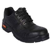 Trueliving_New Arrivals-Safety Products-Tiger Lorex Steel Toe PU Sole Black Work Safety Shoes, Size: 6