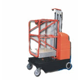 Trueliving_Battery Drive Aerial Maintenance Platform ( Single Mast )_ Model HRBDAP 1.60 HRBDAP 1.75 Capacity (One Person) Kg. 150 125