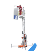 Trueliving_Aerial Vertical work Platform (AC) Single Mast_ifting Motor 110-230VAC/0.75Kw 110-230VA/0.75KW 110-230VAC/0.75Kw 110-230VA/0.75KW
