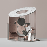 Trueliving Luxury Flower Vase 41L x 24W x 10H Centimeters