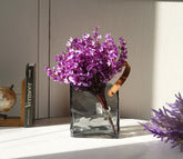 Whimsy Holder Glass Vase (Black, S)