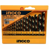 Trueliving_Drill Bits-Power Tools Accessories-Tools & Hardware-INGCO 19PCS HSS twist drill bits set AKDB1195, Packed by plastic box