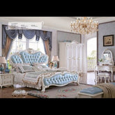 Trueliving Latest Light masterbed Laminated Finish & PU Finish 6Ft *6Ft *1Ft