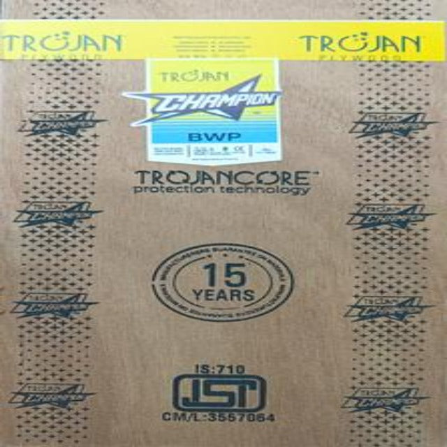 Trueliving_Trojan Champion 8 ft x 4 ft BWP Grade Plywood - 6 mm_Plywood 58/Sq. Ft.