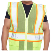 Trueliving_Shine Safety Jacket New 3M Jacket Pattern with 3M 2925 Reflective Material.