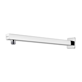 Trueliving_Square 304-Grade Shower Arm (18 Inches) Silver