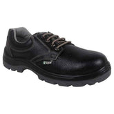Trueliving_New Arrivals-Safety Products-Zain Zm-16 Leather Steel Toe Black Formal Work Safety Shoes, 82312-07, Size: 7