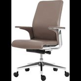 Trueliving Fine Grey Office Chair Executive H 41 x W 19 x D 20