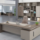 Trueliving Royal Cream Wood Office Table Living Room H 14 x W 33 x D 33