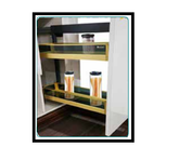 Truliving_SIDE MOUNTING PULLOUT GOLD (FRAME WITH CLOSE QUADRO)_150/2