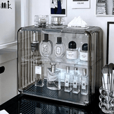 Trueliving Modern Light Black Retail Store Perfume display Unit L30*W30*H90 CM