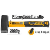 Truliving_Hammers & Accessories-Hand Tools & Hardware-Tools & Hardware-INGCO Stoning Hammer HSTH8804 | 2000g | Drop-forged hammerhead