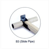 Trueliving_Wheel Chute - B3 Slide Pipe Slver T