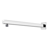 Trueliving_Square 304-Grade Shower Arm (24 Inches) Silver