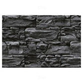 Trueliving_Sunhearrt Vinus Black Textured 450 mm x 300 mm Ceramic Elevation Tile_Price-44_Per Sq Ft.