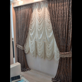 Trueliving Eli gent Curtain for Living Room, Window/Door/Long Door (Pack of 2) (Bird, 4X5 Feet (Size 48X60 Inch) Window)