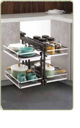 Trueliving_DIAMOND UNIVERSAL ARENA MAGIC CORNER (SOFT CLOSE) 38"*20"*20" White Strip