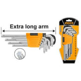 Truliving_Allen Keys & Sets-Hand Tools & Hardware-Tools & Hardware-INGCO Torx Key HHK13092 | 9pcs torx key set