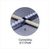 Trueliving_Connecting of 2 Chute White with Grey