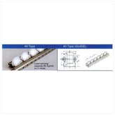 Trueliving_Palcon Roller Accessories - 40 Type Guide Wheel Material Plastic Thickness of Frame 3-5mm