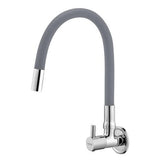 Trueliving Flora Kara Brass Sink Tap with Silicone Grey Flexible Spout