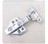 Trueliving_CLIP ON Silver HINGES 2D SS (SOFT CLOSE) *0crank