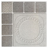 Trueliving_Orient Bell HRP Squares Geometric Slate Textured 400 mm x 400 mm Ceramic Parking Tile_Price-45_Per Sq Ft.