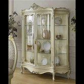 Trueliving Royal Vintage Crockery Cabinet 43.2D x 202W x 172.7H Centimeters