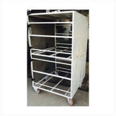 Trueliving_Material Handling Trolley Silver & Steel
