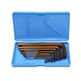 Truliving_Allen Keys & Sets-Hand Tools & Hardware-Tools & Hardware-Taparia ALLEN KEY SET AKM9 | Steel Metric | Brown Finish