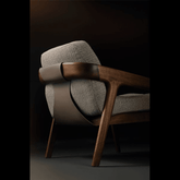 Trueliving Grey Chair Living Room H 34 x W 27 x D 31.5