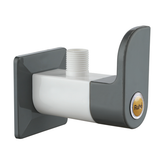 Truliving_Silver Curve Angle Valve PTMT Faucet