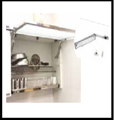 Tueliving_KITCHEN CABINET FREE STOP & PRESSURE ADJUSTABLE
