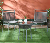 Rega Rope Patio Set (Dark Grey)