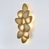 Trueliving Wall 10 W Lamp Bedroom Bedside LED Wall Decoration Lamp Fashion Luxury Golden Corridor Lamp, Wall Lighting