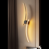 Trueliving Flower Wavy Grain Copper Tender Bedroom Decorative Home Light Modern Wall Light Wall Lamp LED