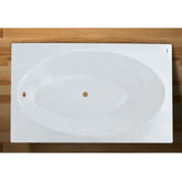 Trueliving_D’Arc Built-in Bathtub_1800 x 1100 x 470 mm_White