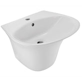 Trueliving_Ornamix Wall Hung Integrated Basin with Fixing Accessories_495x440x365 mm_White
