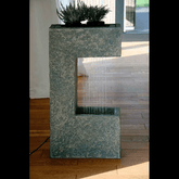 Trueliving Light Modern Water Fountain indoor 3Ft H X 1Ft W