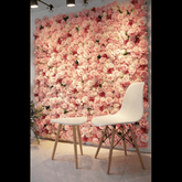 TrueLiving High Density Artificial Flower Carpet Mat for Balcony, Lawn, Door 20" x 20"