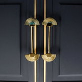 Trueliving Rich Golden Door Handle for Main Door/Door & Home Decor Pull Push Handle_/18-inches