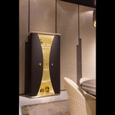 Trueliving Mini Bar Cabinet With Lighting (Standard (Between 20-40 In Width, 30-40 In Height)