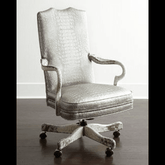 Trueliving Vintage Grey Office Chair Executive H 41 x W 19 x D 20
