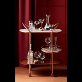 Trueliving Royal Sweet Bar Trolley 62.5D x 42.5W x 82.5H Centimeters