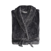 Deluxe Microfibre Robe 300 gsm Charcoal