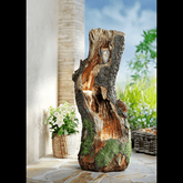 Trueliving Brown Nature Luxury Water Fountain Indoor 4 Ft X 1 FT