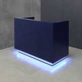 Trueliving Blue LED Reception Table 30D x 100W x 155H Centimeters